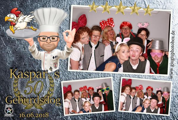 GiuGiu Photobox Layout, 50. Geburtstag