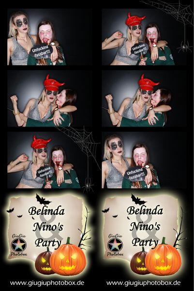 GiuGiu Photobox Layout. Halloween-Party
