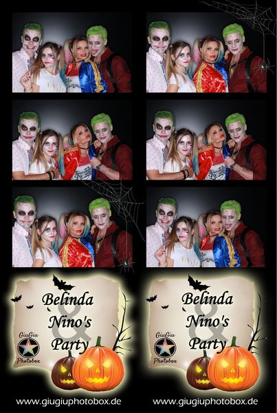 GiuGiu Photobox Layout. Halloween-Party