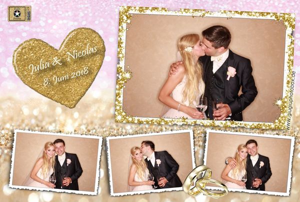 GiuGiu Photobox Layout. Hochzeit